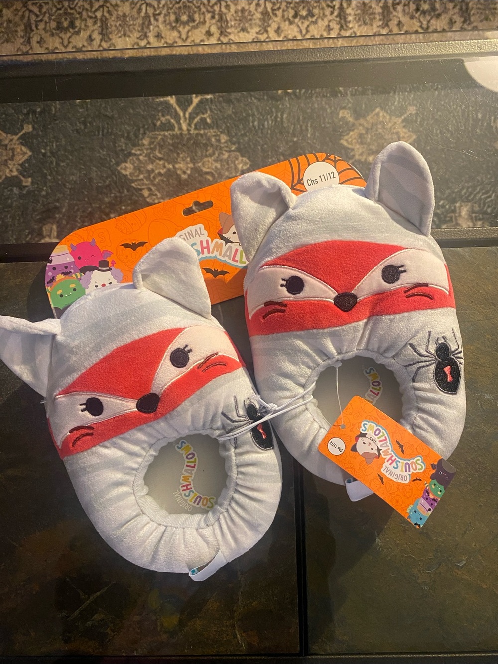 New Squishmallows Fifi the Fox Mummy Slippers
